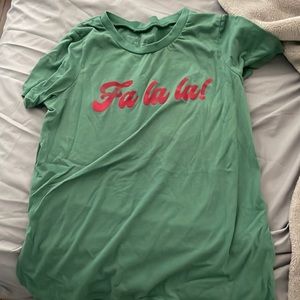 Fa la la Christmas Tshirt